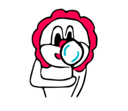 cute funny Clown sticker #15619721