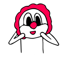 cute funny Clown sticker #15619722