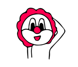 cute funny Clown sticker #15619723