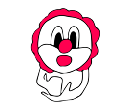 cute funny Clown sticker #15619726