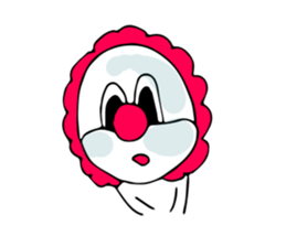 cute funny Clown sticker #15619728