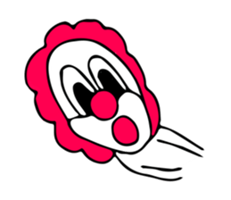cute funny Clown sticker #15619733