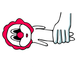 cute funny Clown sticker #15619739