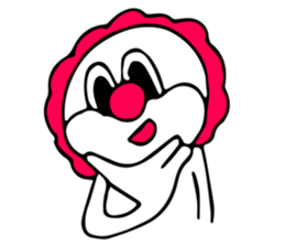 cute funny Clown sticker #15619741