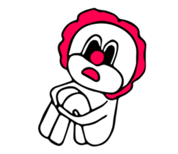 cute funny Clown sticker #15619742