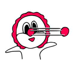 cute funny Clown sticker #15619743