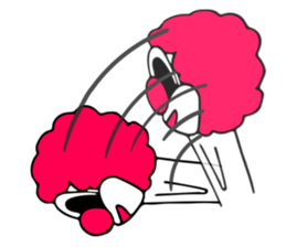 cute funny Clown sticker #15619744