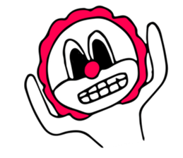 cute funny Clown sticker #15619745