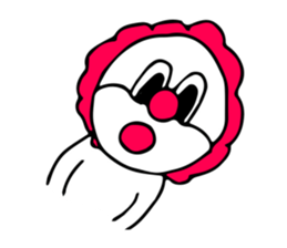 cute funny Clown sticker #15619746