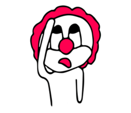 cute funny Clown sticker #15619749