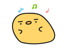 Map of chicken map sticker #15619756