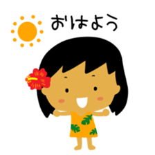 Mahalo chan 3 sticker #15620770