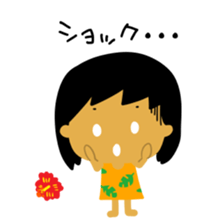 Mahalo chan 3 sticker #15620792