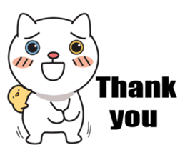 Rice cat's life sticker #15621026