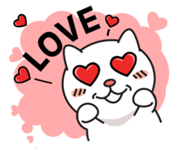 Rice cat's life sticker #15621048