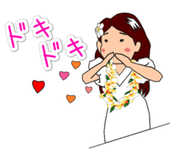 We love huladance. sticker #15622268