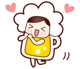 Mr.Love Beer SILENT sticker #15623188