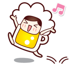 Mr.Love Beer SILENT sticker #15623190