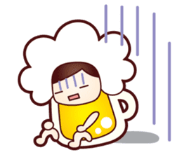 Mr.Love Beer SILENT sticker #15623199