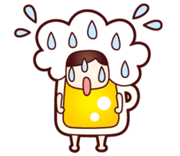 Mr.Love Beer SILENT sticker #15623205