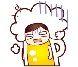 Mr.Love Beer SILENT sticker #15623206