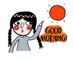 Mimi in January (Deutsch and English) sticker #15623491