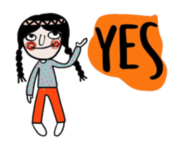 Mimi in January (Deutsch and English) sticker #15623495