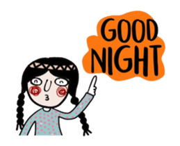 Mimi in January (Deutsch and English) sticker #15623498