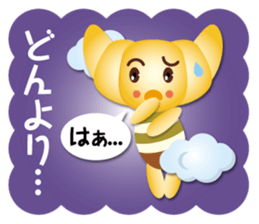 croissant boy sticker #15624383