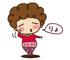 woman office worker [Balloon Sticker] sticker #15624450