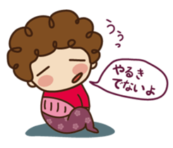 woman office worker [Balloon Sticker] sticker #15624451