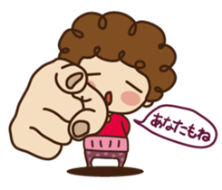 woman office worker [Balloon Sticker] sticker #15624459