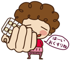 woman office worker [Balloon Sticker] sticker #15624482