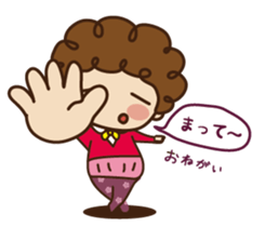 woman office worker [Balloon Sticker] sticker #15624483