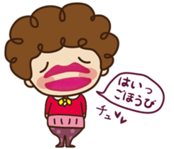 woman office worker [Balloon Sticker] sticker #15624489