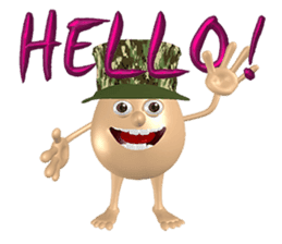 3D Egg Country part1: The Begining sticker #15624506