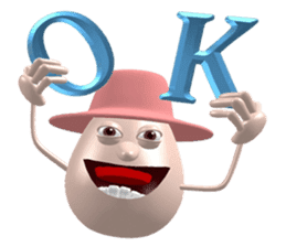 3D Egg Country part1: The Begining sticker #15624509