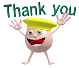 3D Egg Country part1: The Begining sticker #15624510