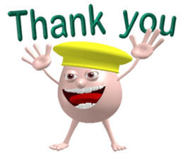 3D Egg Country part1: The Begining sticker #15624510