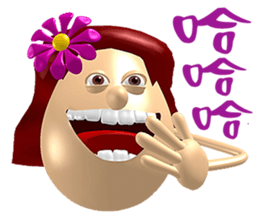 3D Egg Country part1: The Begining sticker #15624521