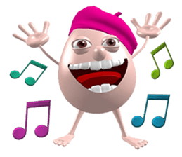 3D Egg Country part1: The Begining sticker #15624532