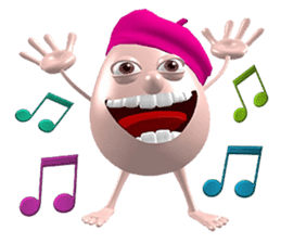 3D Egg Country part1: The Begining sticker #15624532