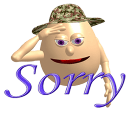 3D Egg Country part1: The Begining sticker #15624540