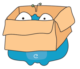 Mischievous Blue Goby sticker #15624628