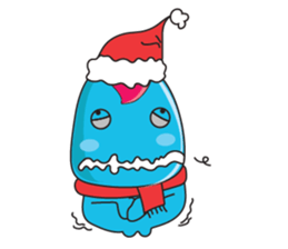 Mischievous Blue Goby sticker #15624646