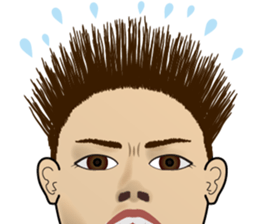 Simple sticker that men wanted sticker #15624805