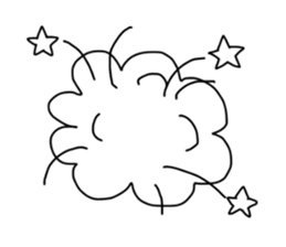 Simple stick figure stickers sticker #15625302