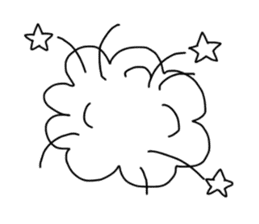 Simple stick figure stickers sticker #15625302