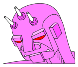Strange character sticker 20170306 sticker #15625767