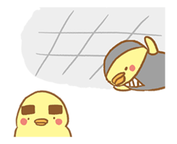 Start with the chicken sticker #15626273